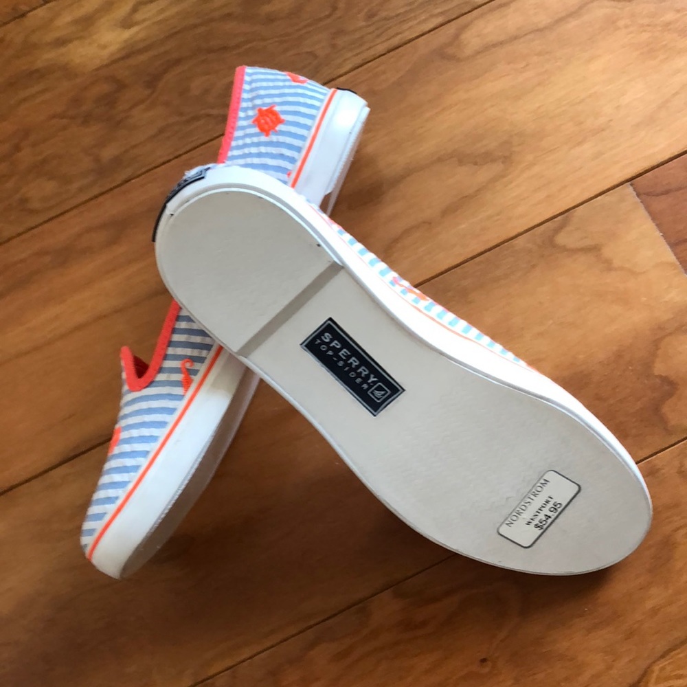 Sperry 🥿Seersucker Flats🥿 - Picture 3 of 3